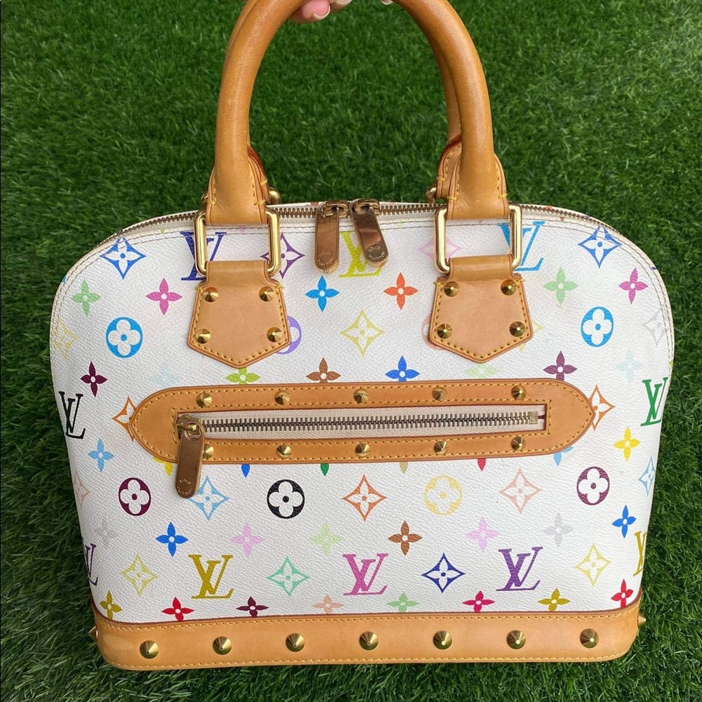 ❤️Beautiful ❤️LOUIS VUITTON Alma Multicolor Limited - Picture 5 of 17